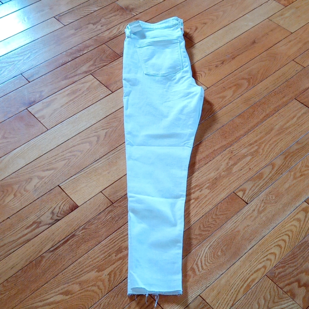 MADEWELL 11" High Rise Skinny Denim. Size TALL 33.